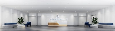 现代公司大堂3D模型下载